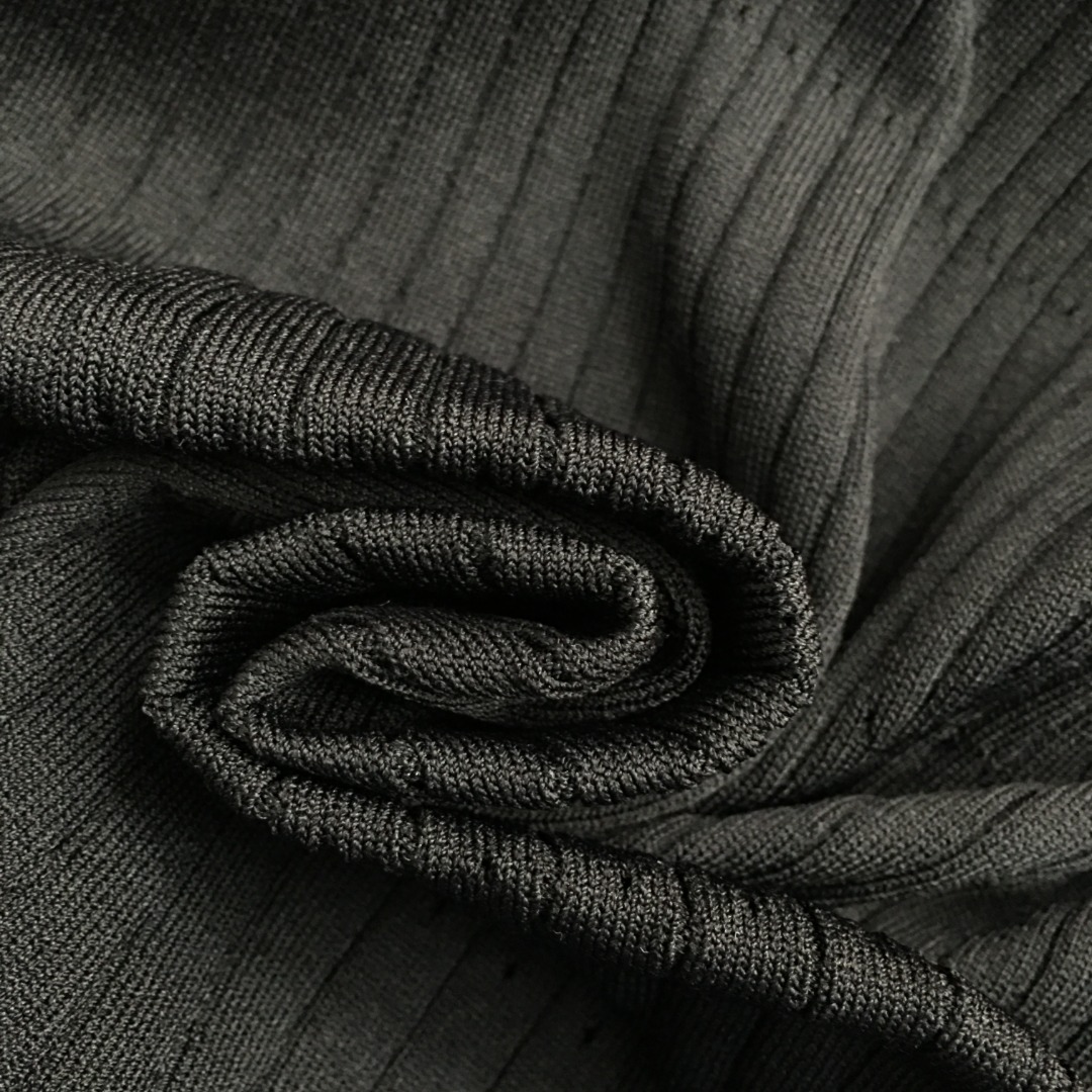 S Lantern long sleeved knitted dress