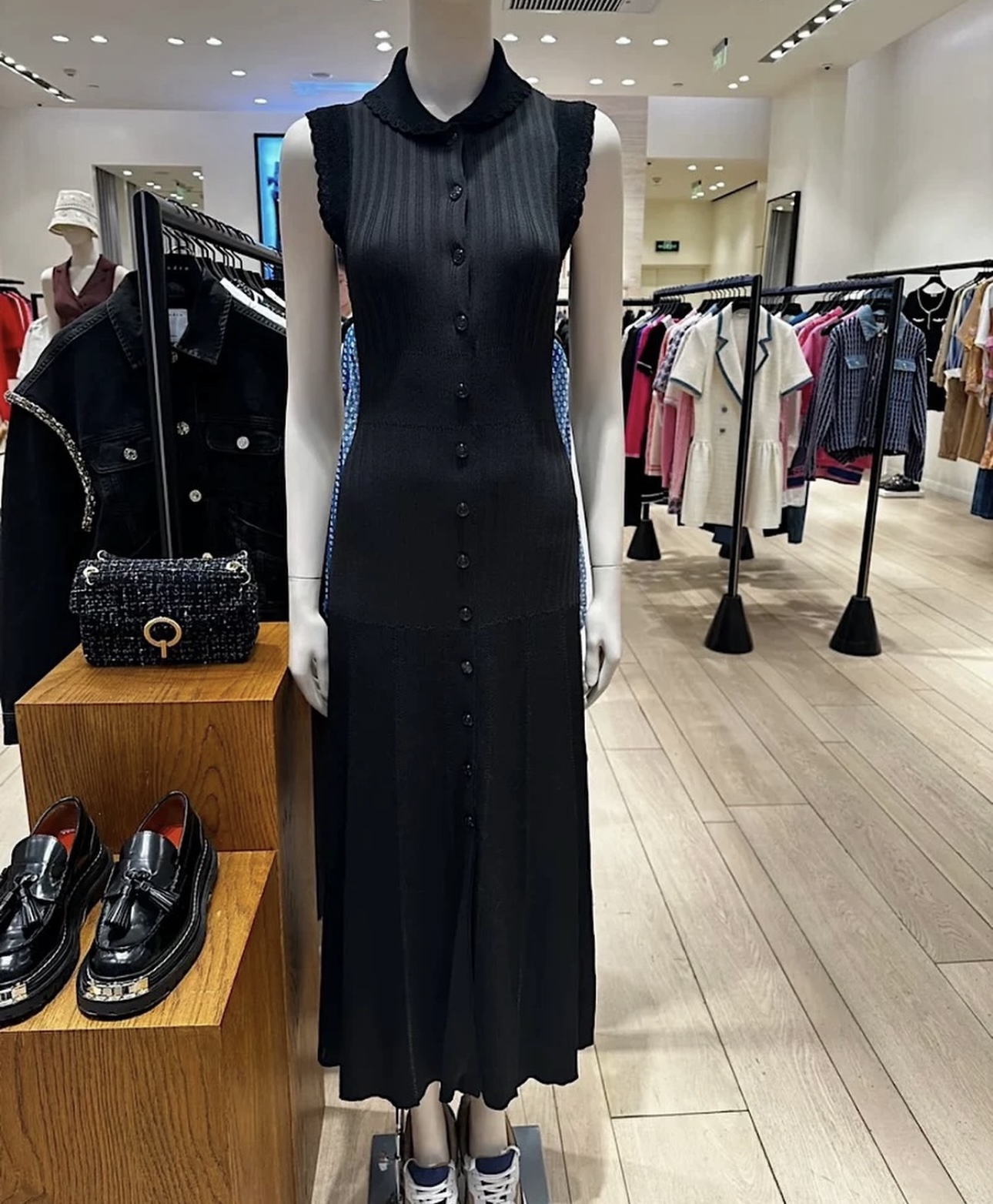 S Sleeveless vest dress