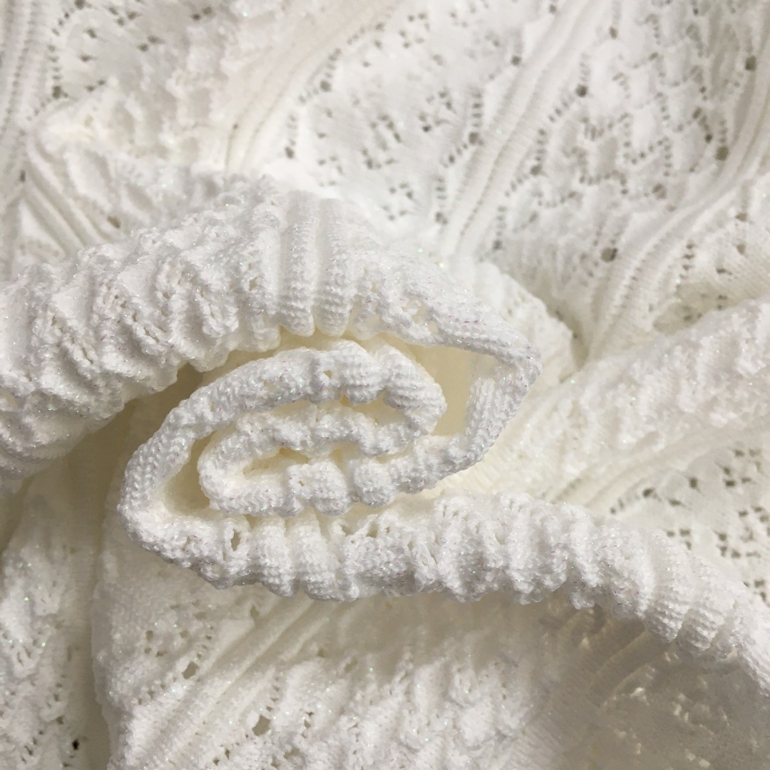 S Blended Knit Short Sleeve Dress