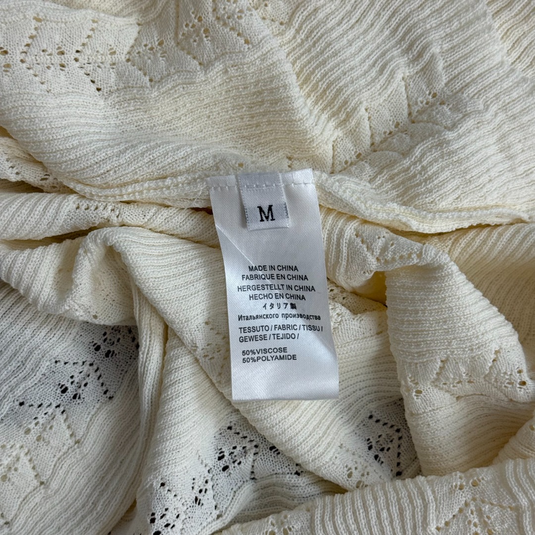 S Knitted long sleeved dress