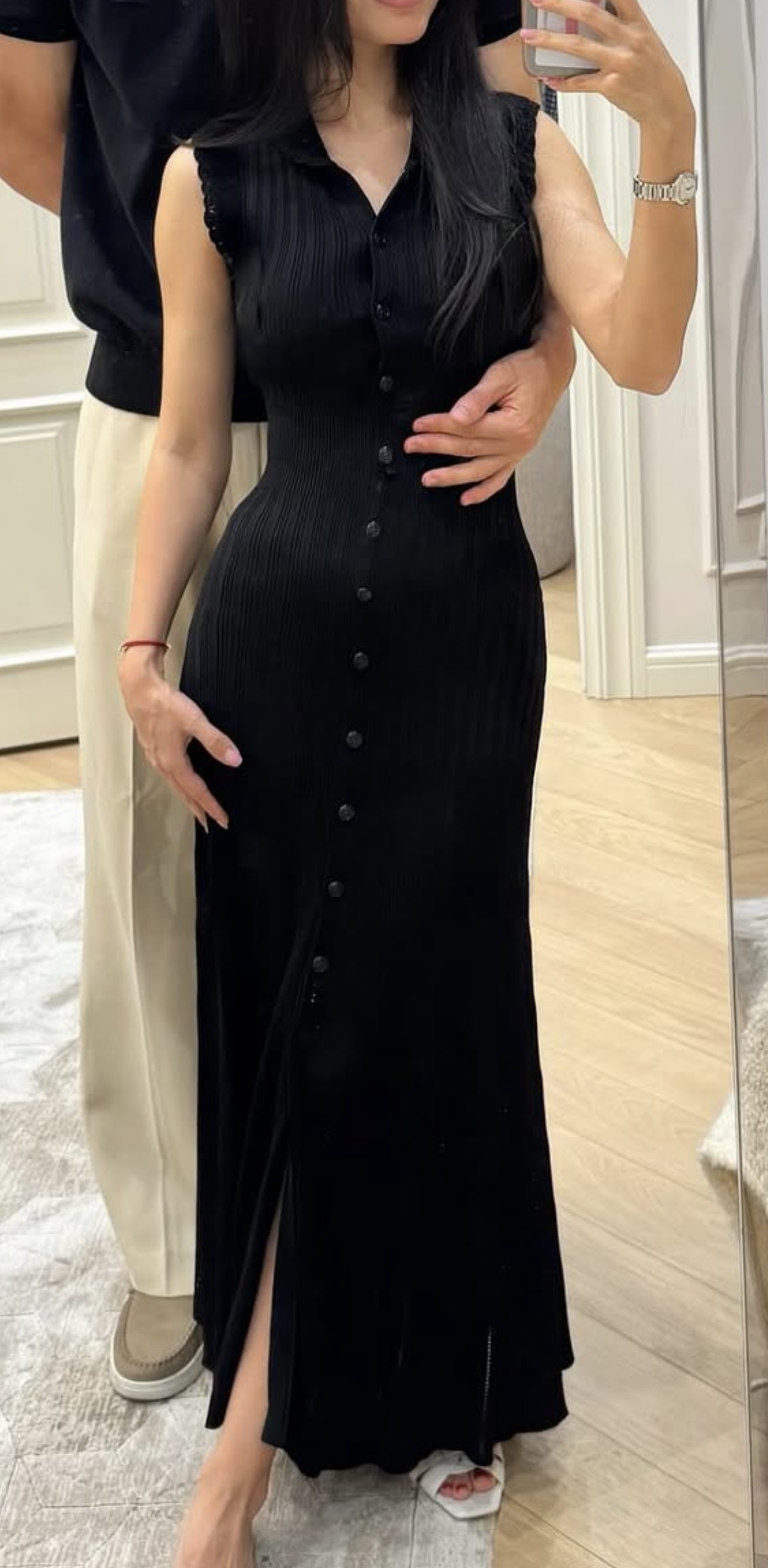 S Sleeveless vest dress