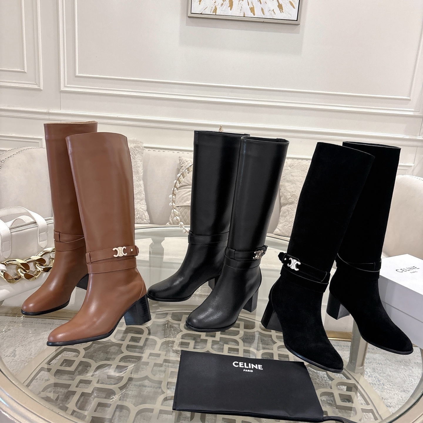 CE* design Knight boots