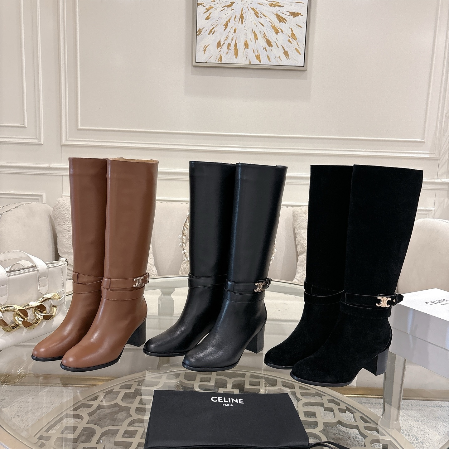 CE* design Knight boots