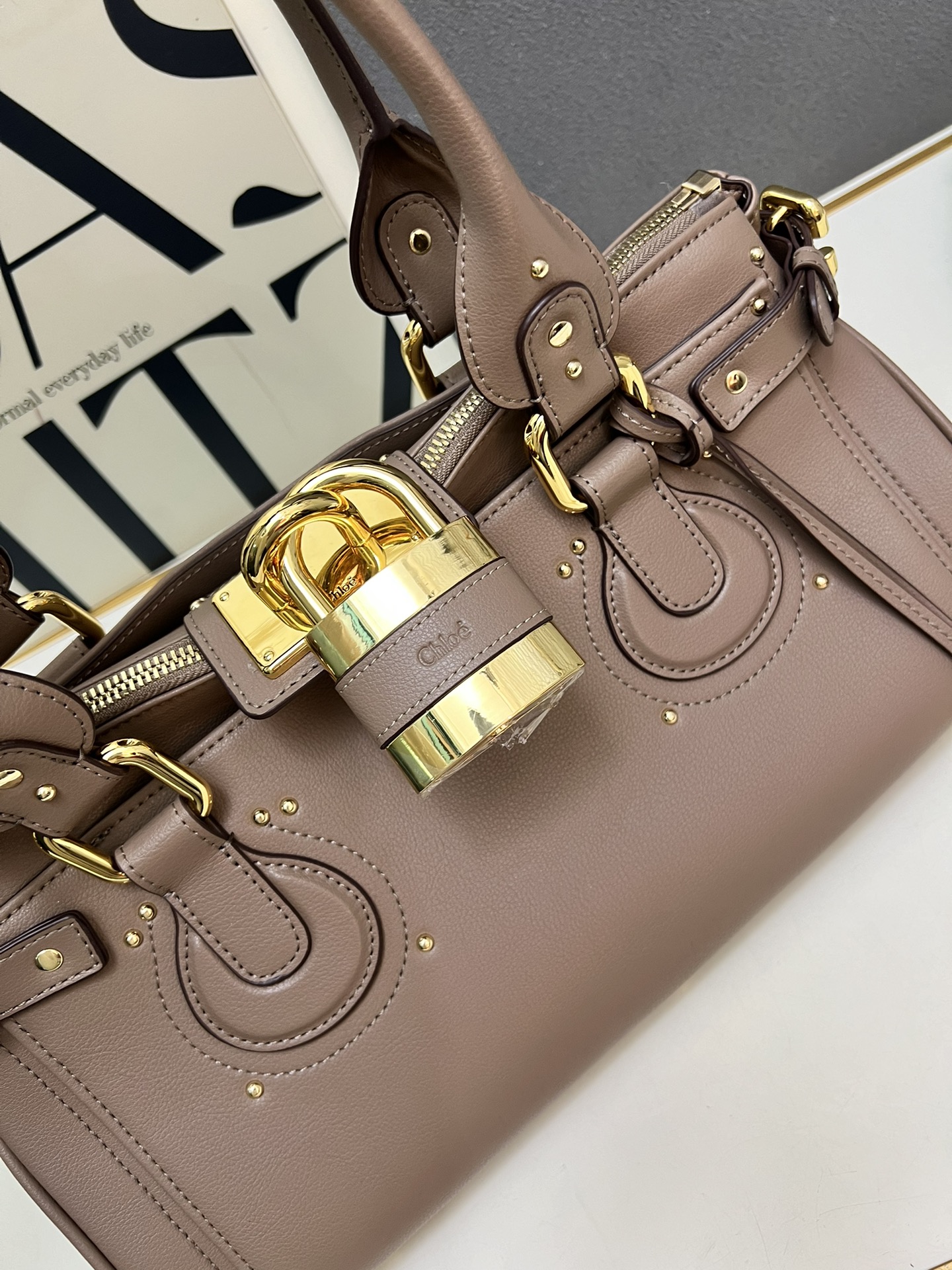 Chloe 2026 New Paddington bag in leather