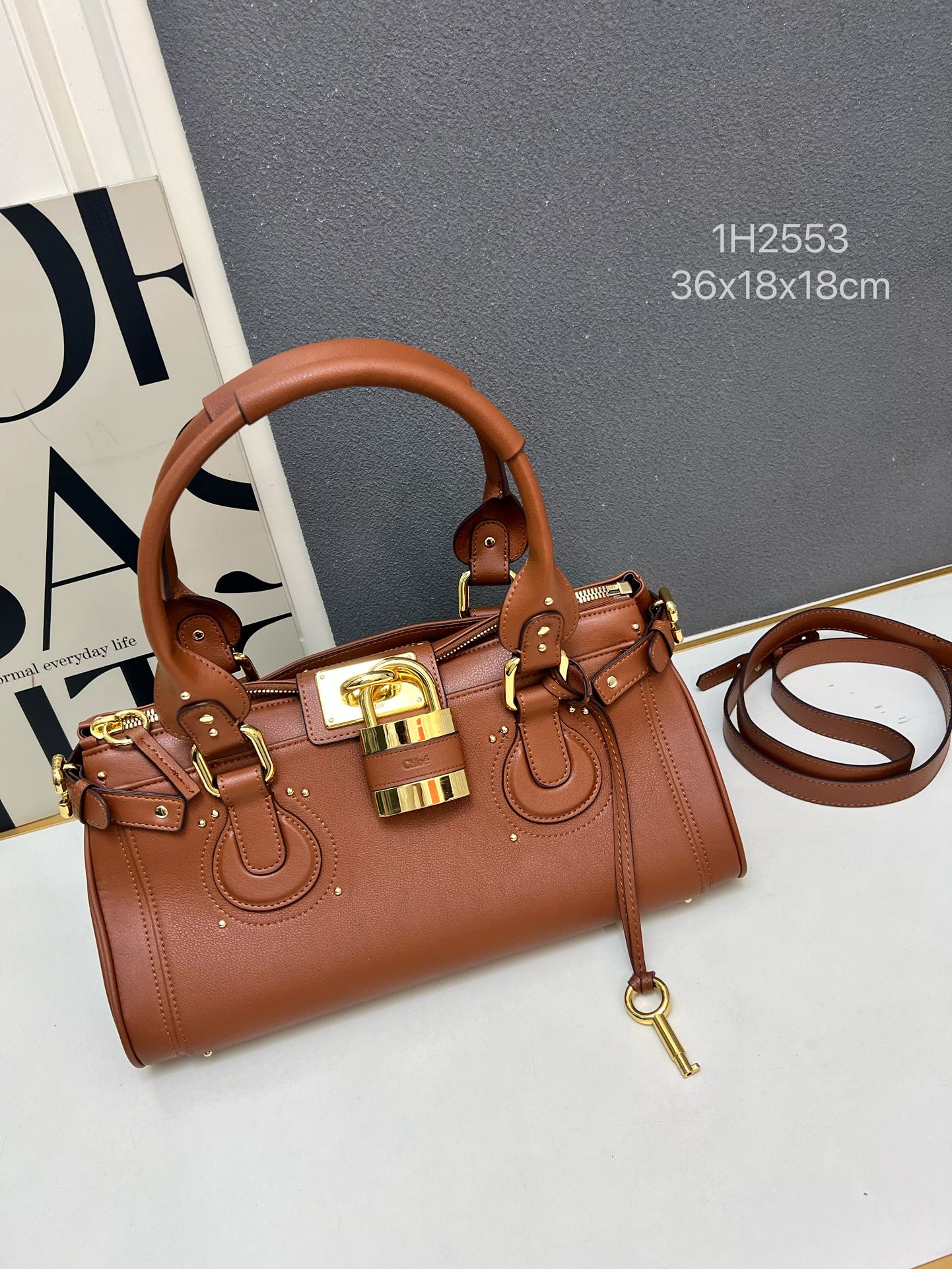 Chloe 2026 New Paddington bag in leather