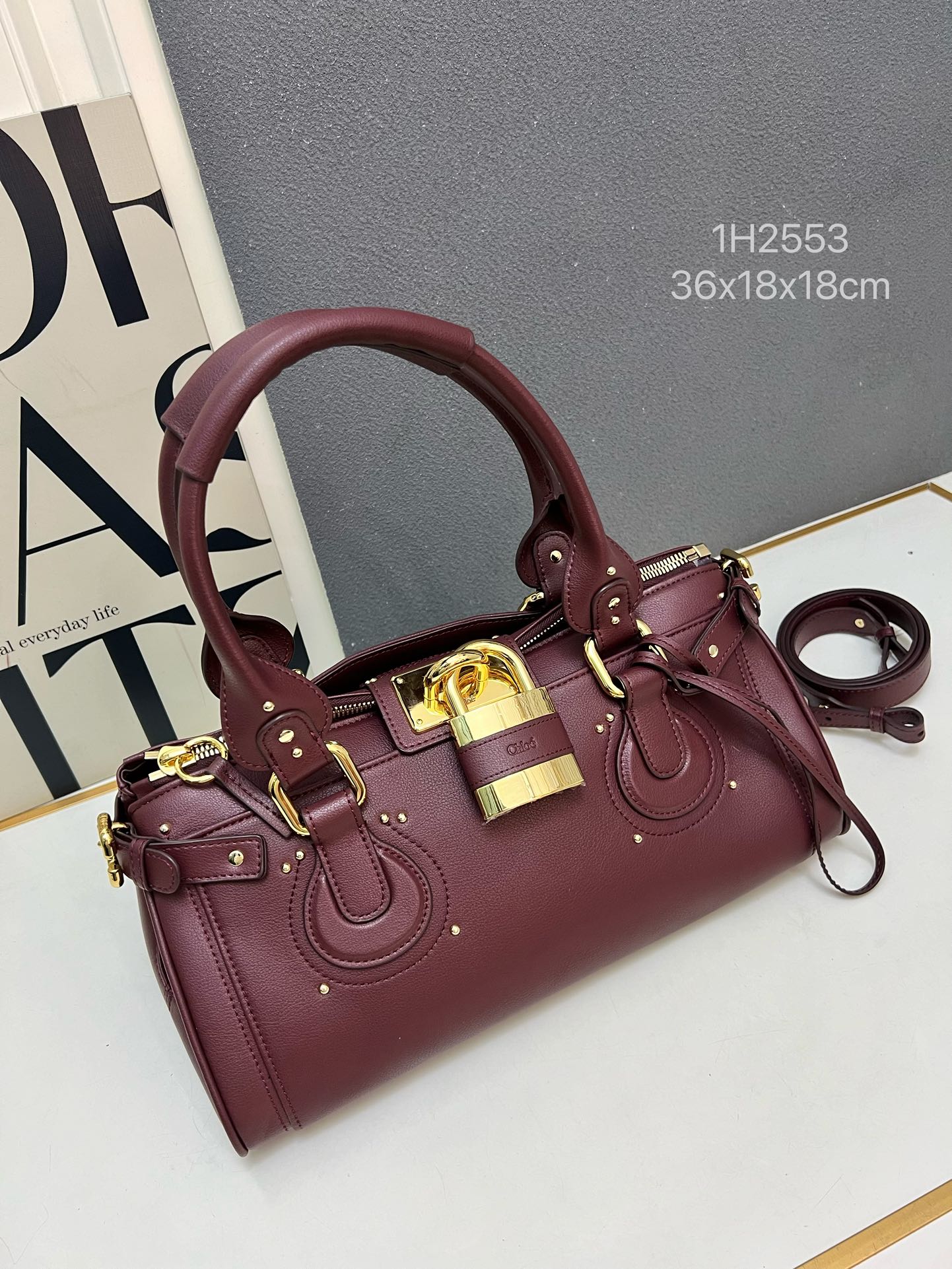 Chloe 2026 New Paddington bag in leather