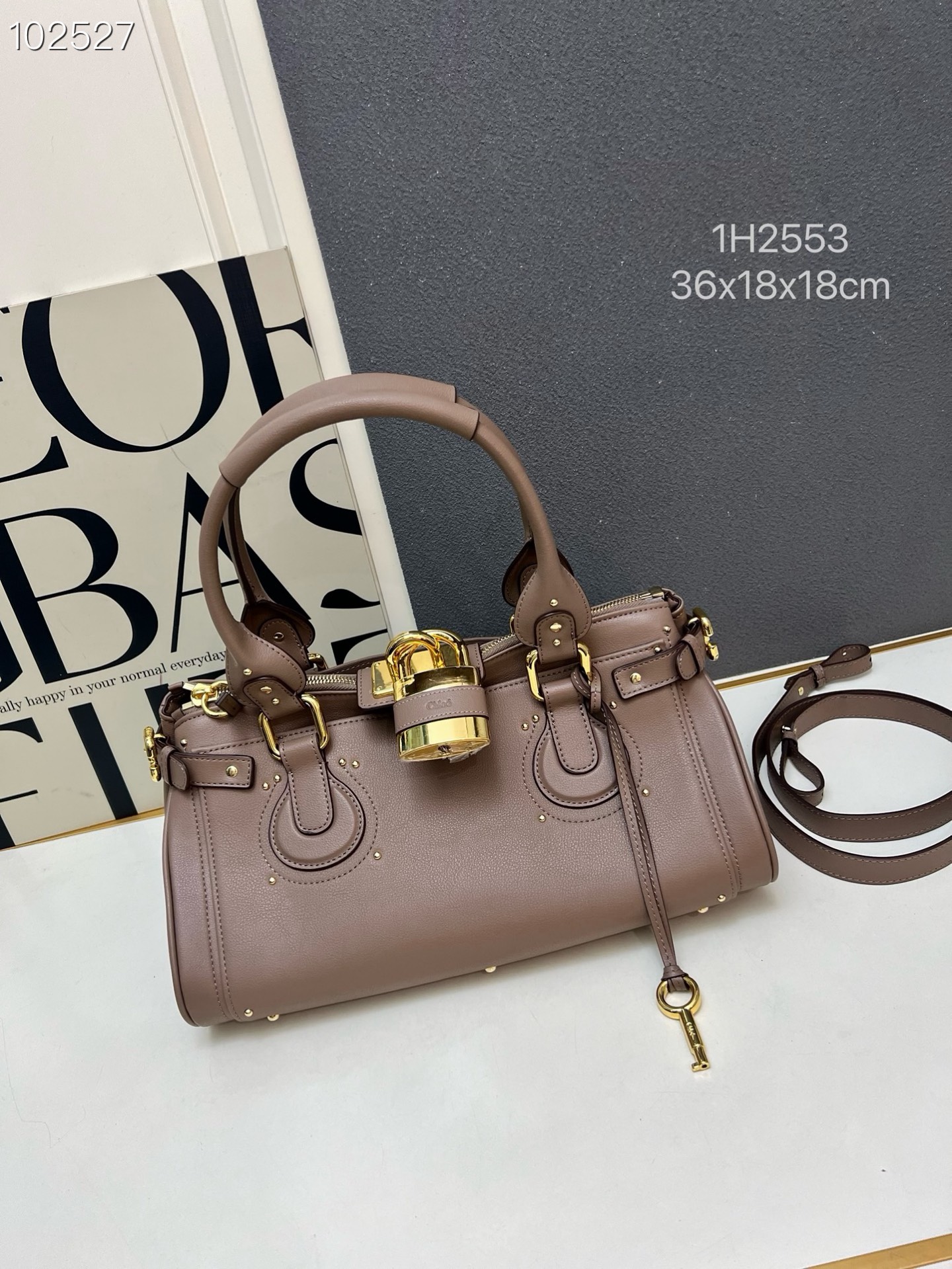 Chloe 2026 New Paddington bag in leather