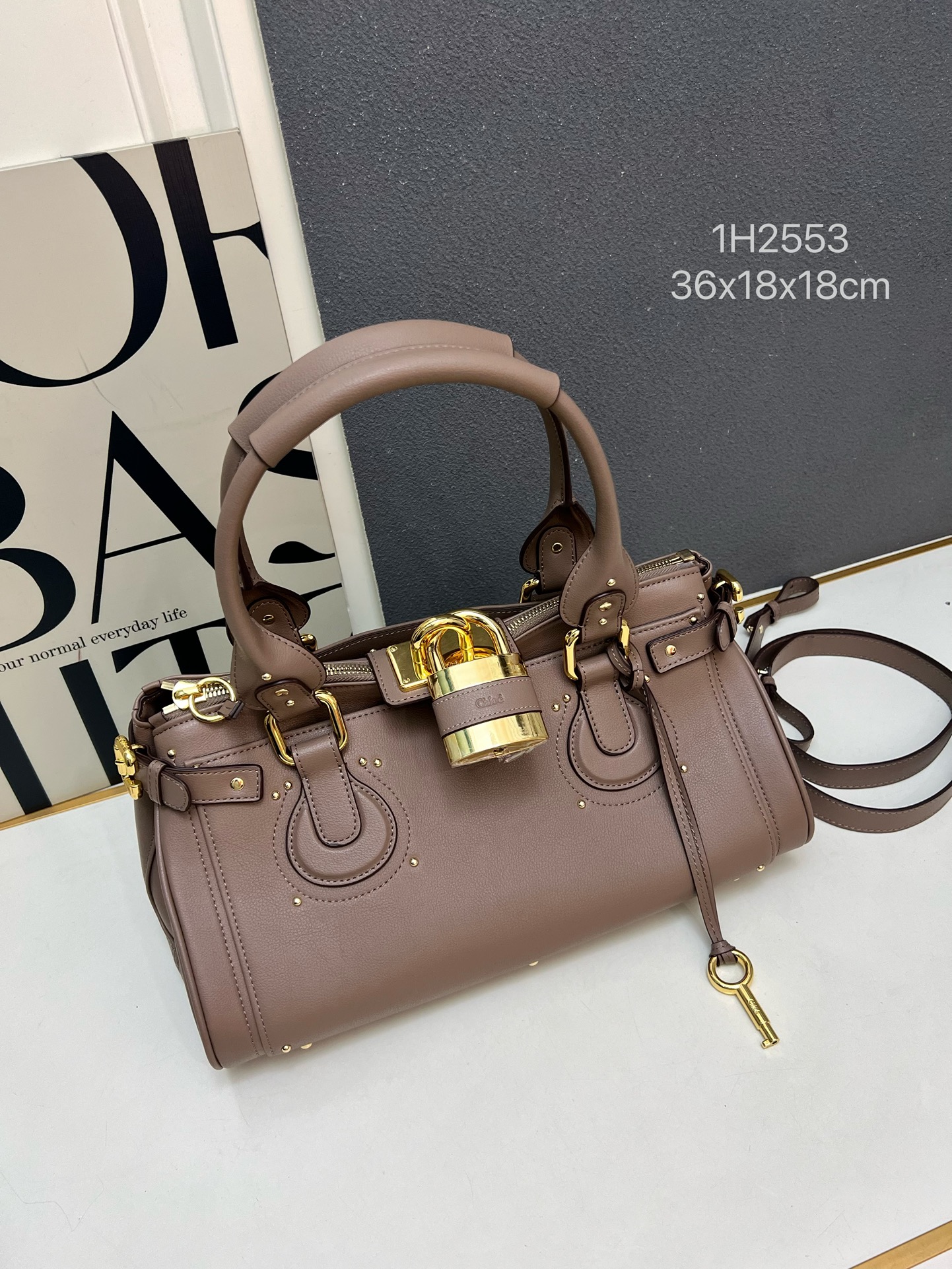 Chloe 2026 New Paddington bag in leather