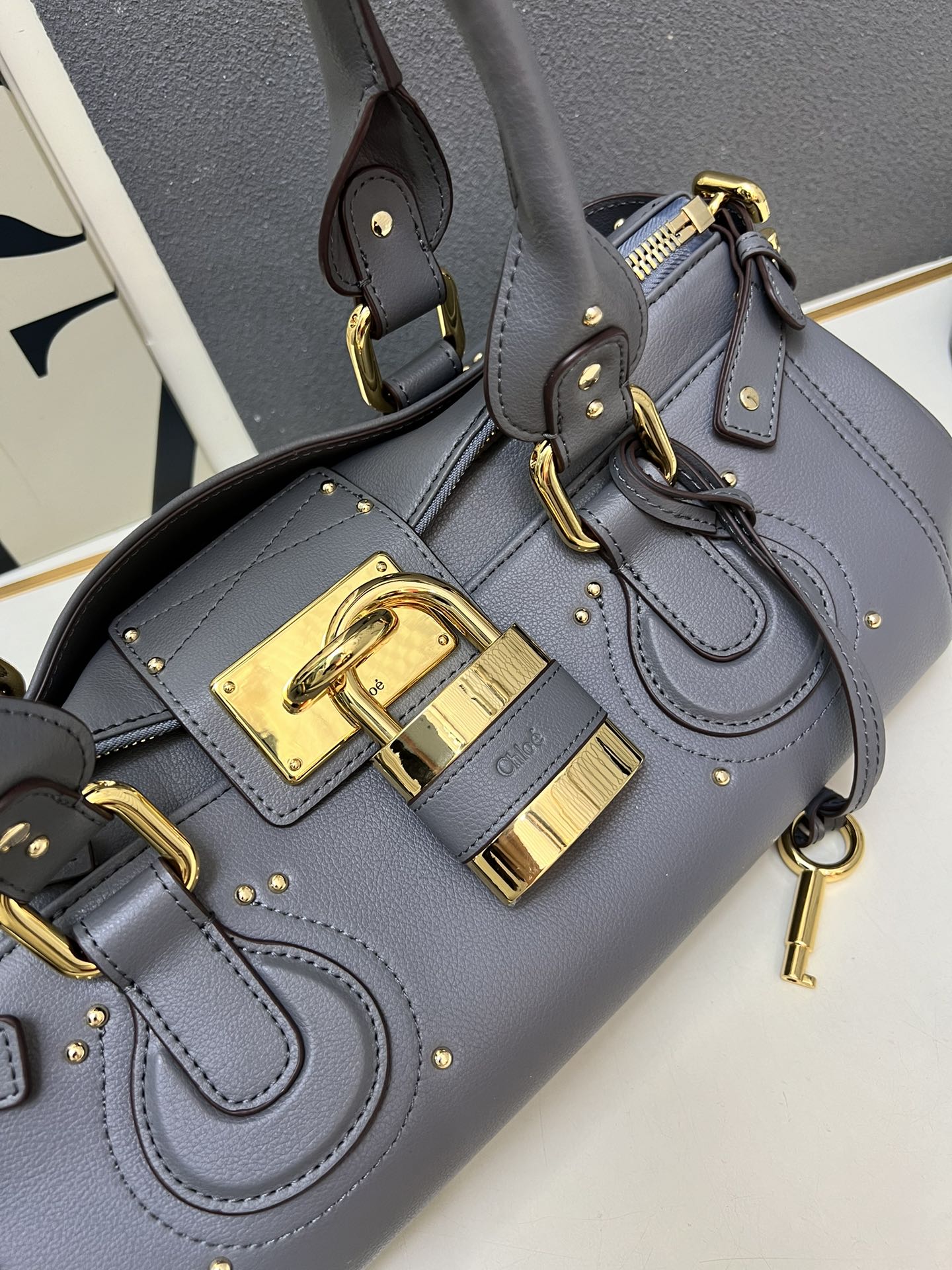 Chloe 2026 New Paddington bag in leather