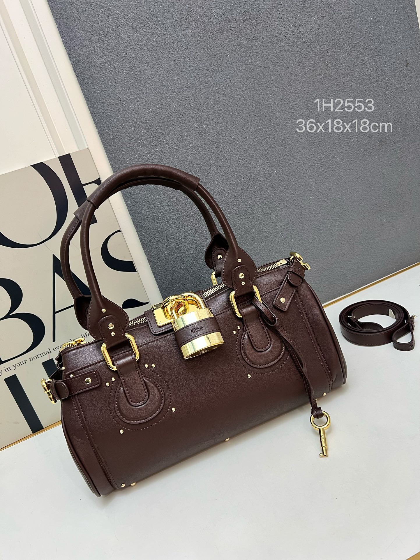 Chloe 2026 New Paddington bag in leather