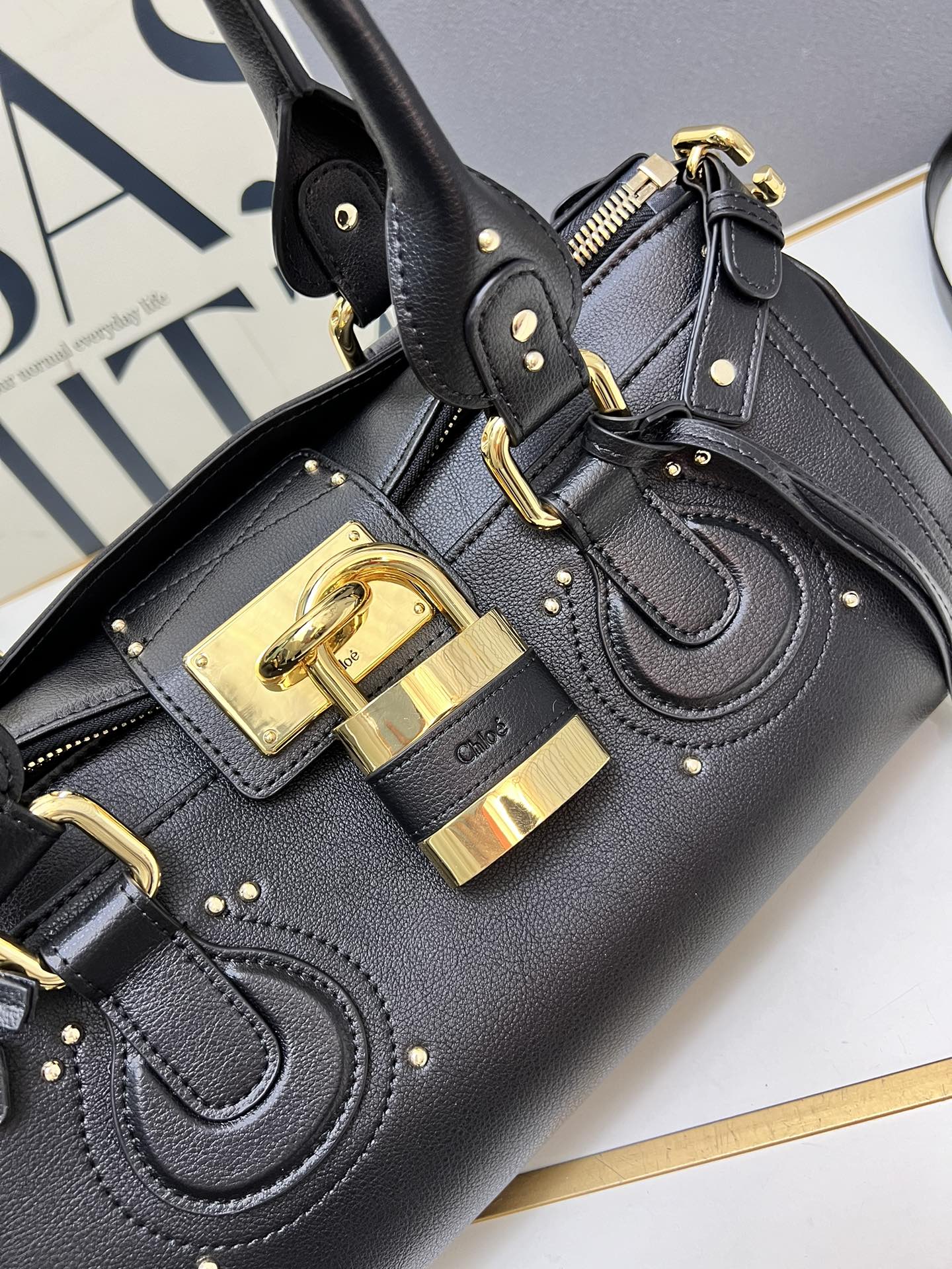 Chloe 2026 New Paddington bag in leather