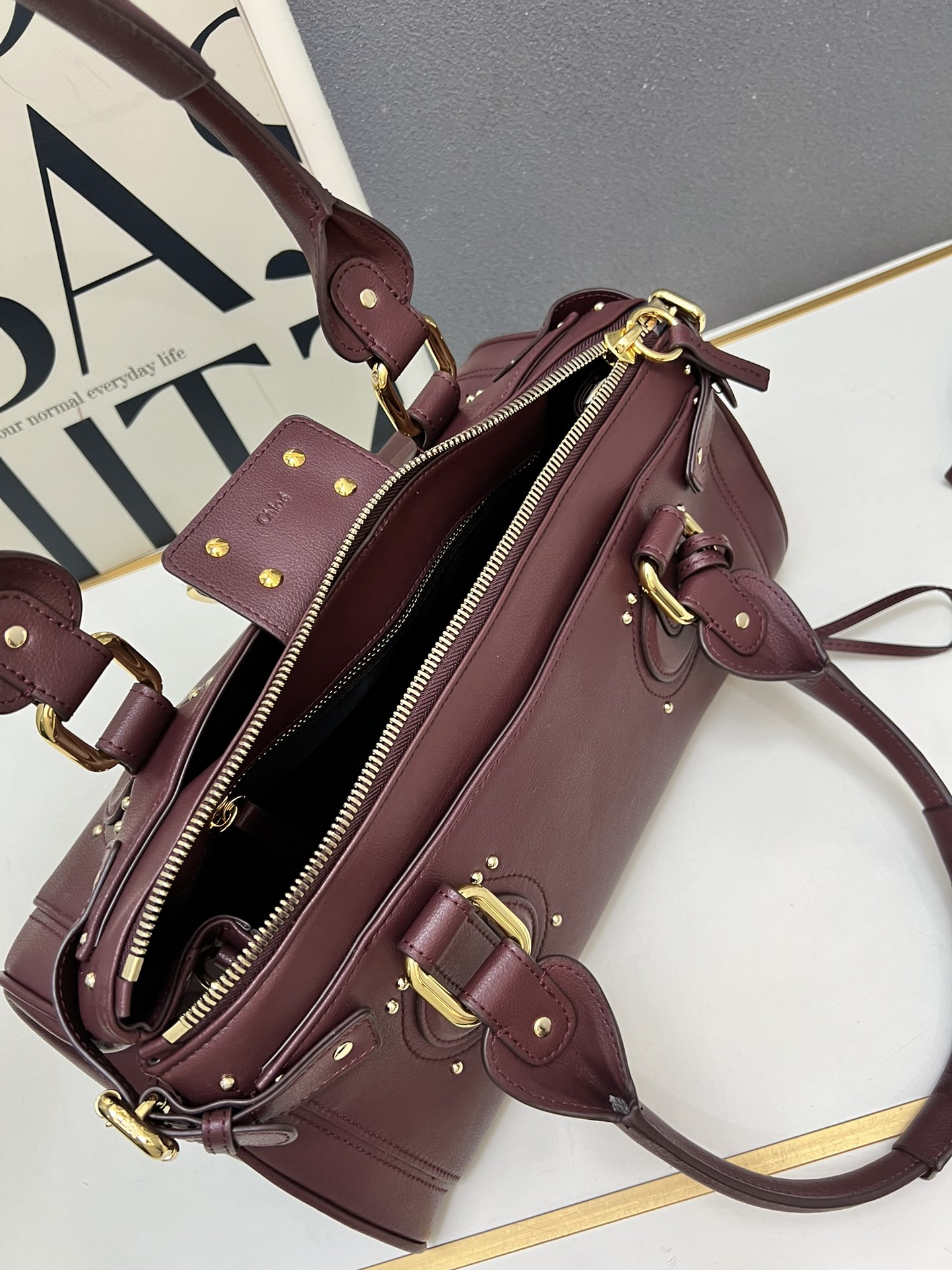 Chloe 2026 New Paddington bag in leather