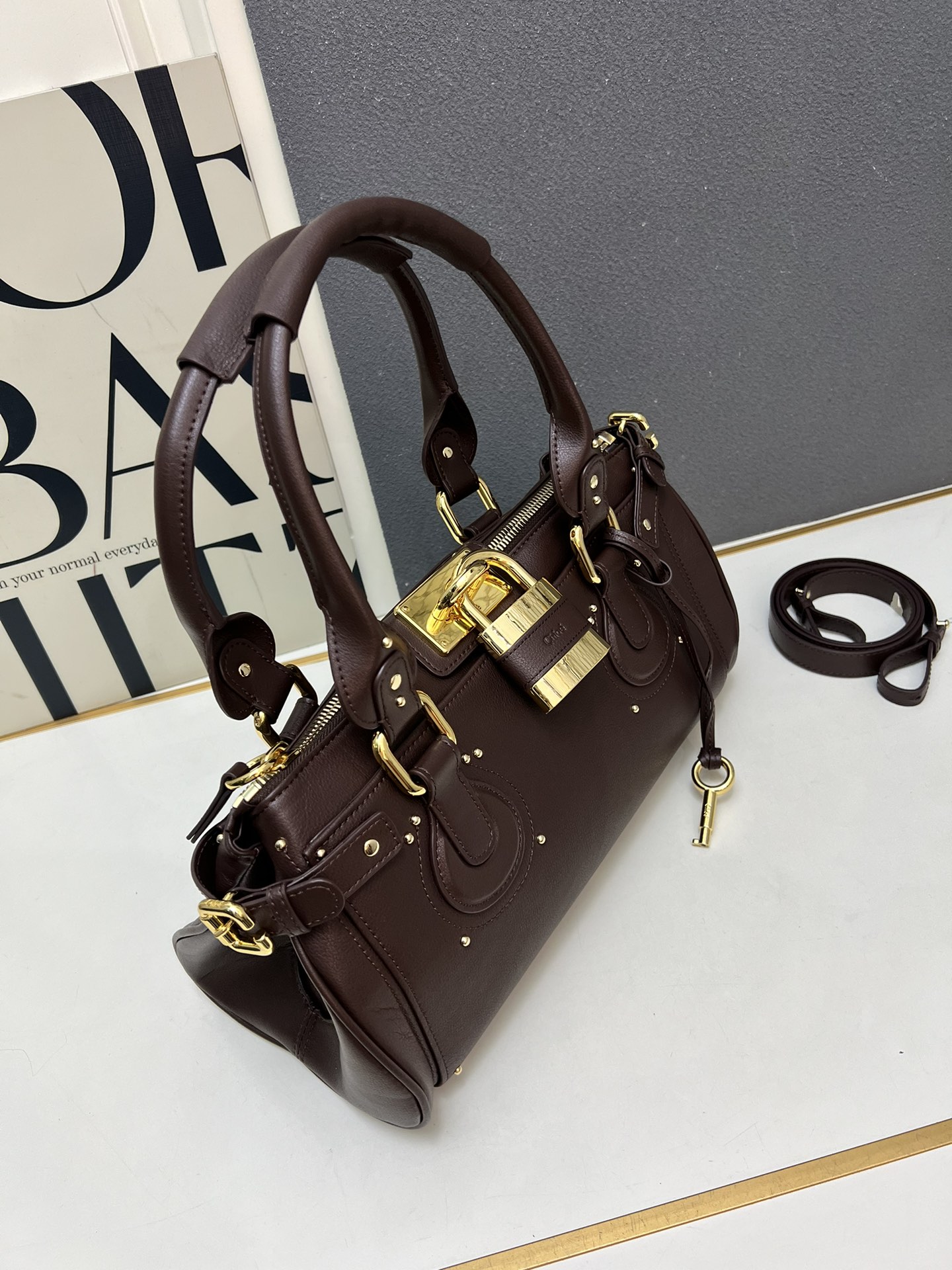 Chloe 2026 New Paddington bag in leather