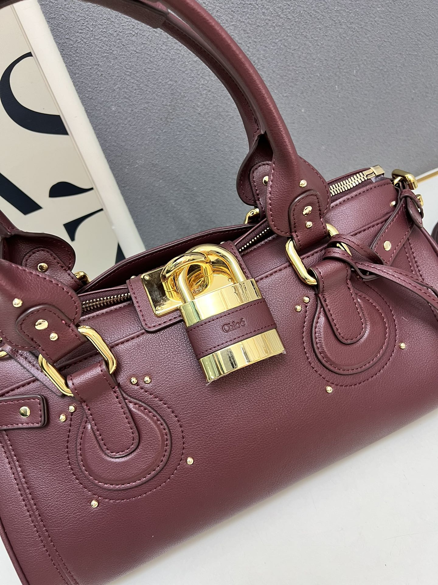 Chloe 2026 New Paddington bag in leather