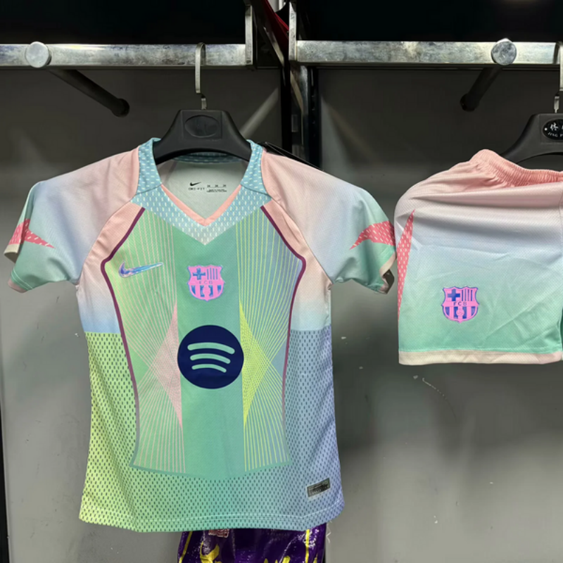 FC Barcelona  Especial  Verde y Rosa NIÑOS