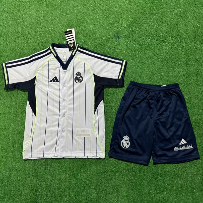 25-26 Real Madrid baseball kid kit