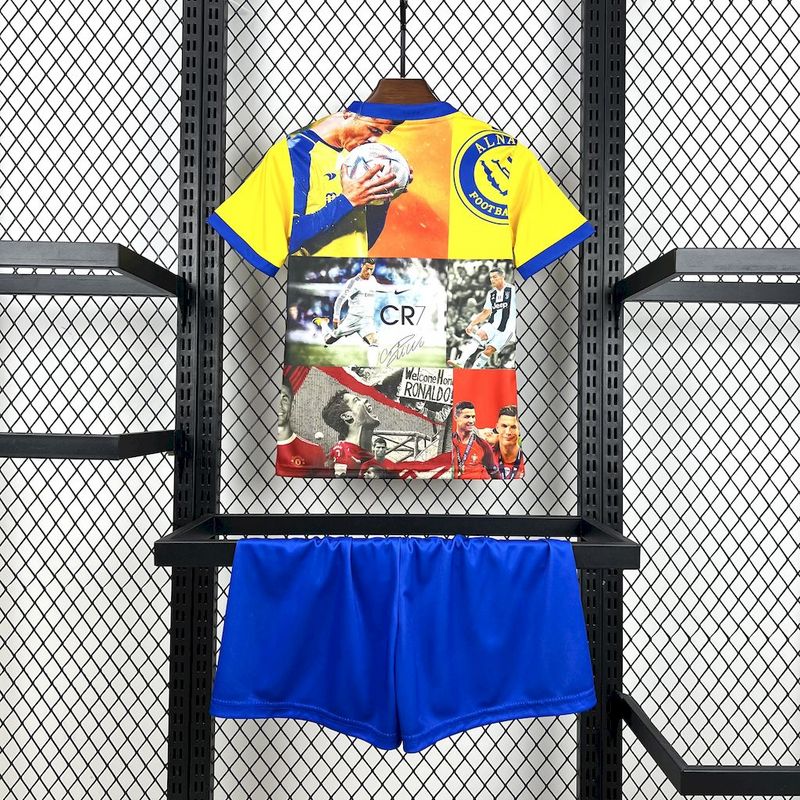 Cristiano Ronaldo 2025/26 all club mix Kids Kit