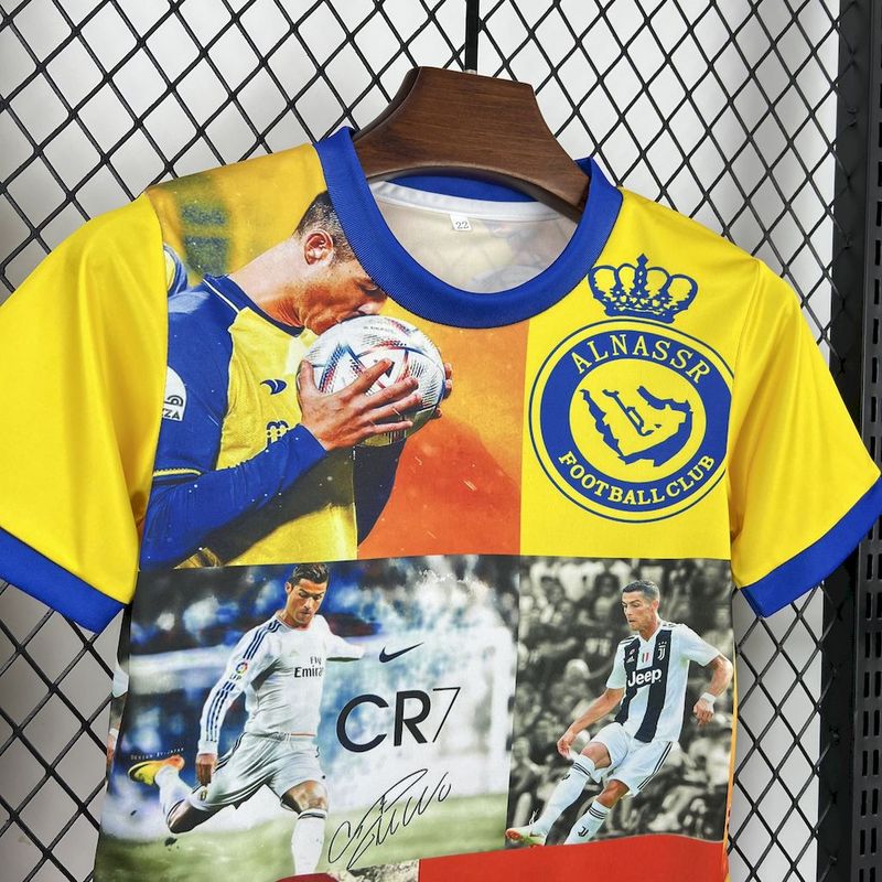 Cristiano Ronaldo 2025/26 all club mix Kids Kit
