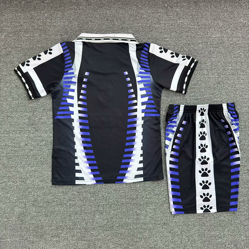 97-98 Real Madrid Third Away retro kid kit