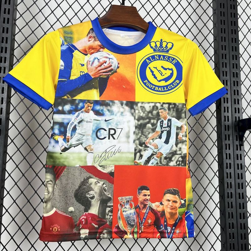 Cristiano Ronaldo 2025/26 all club mix Kids Kit