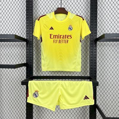 5/26 Real Madrid Yellow Goalkeeper Kit