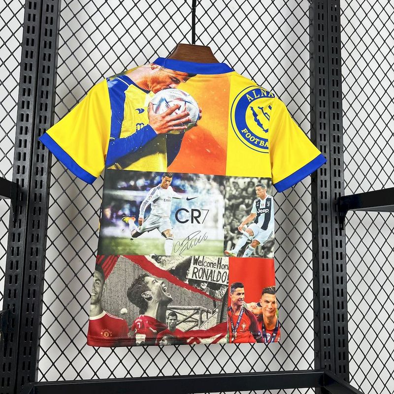 Cristiano Ronaldo 2025/26 all club mix Kids Kit
