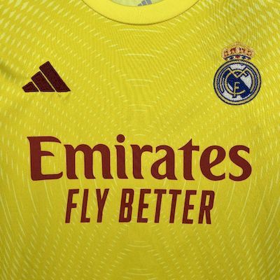 5/26 Real Madrid Yellow Goalkeeper Kit