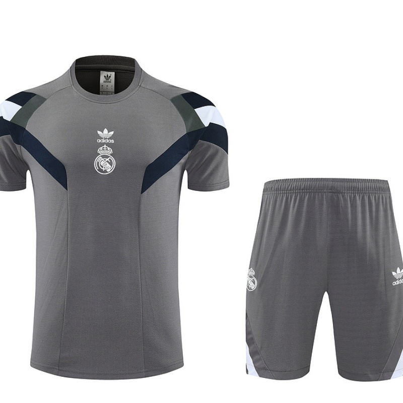 25-26 Real Madrid Gray Training Suit