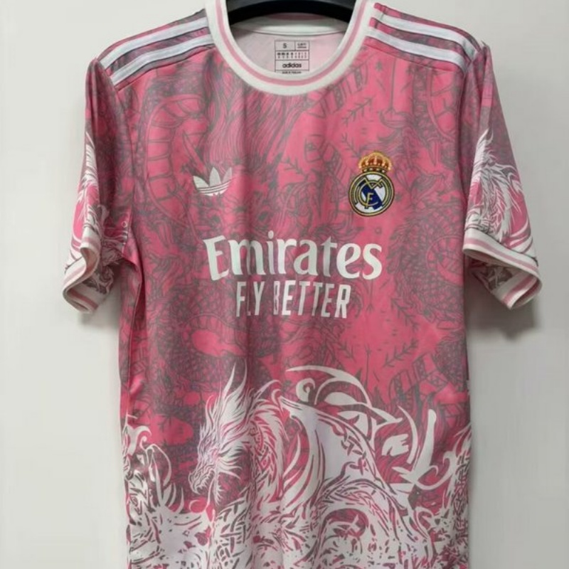 25-26 Real Madrid Pink special  jersey
