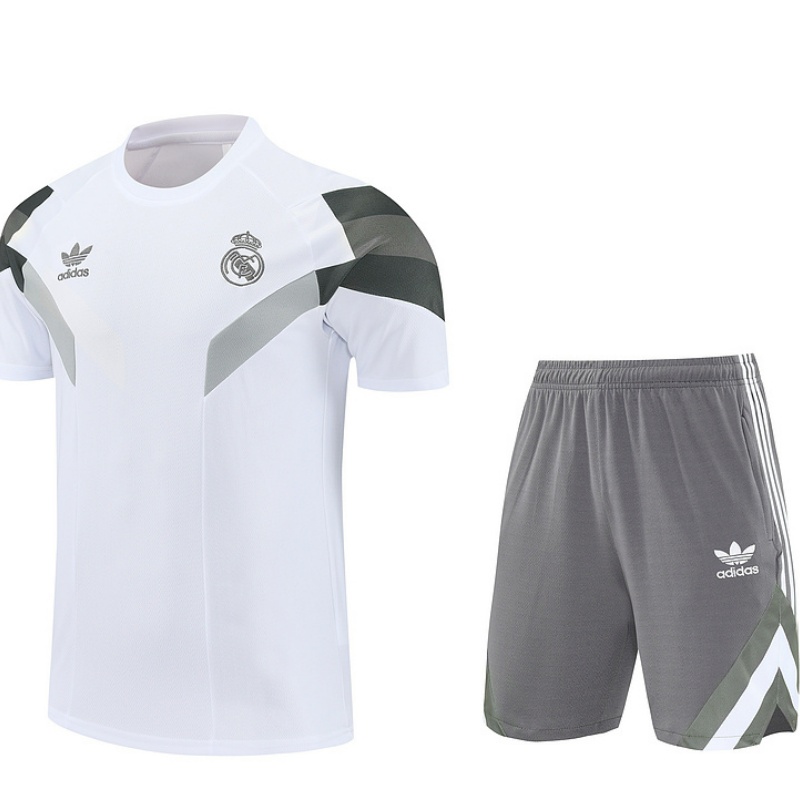 25-26 Real Madrid White training suit