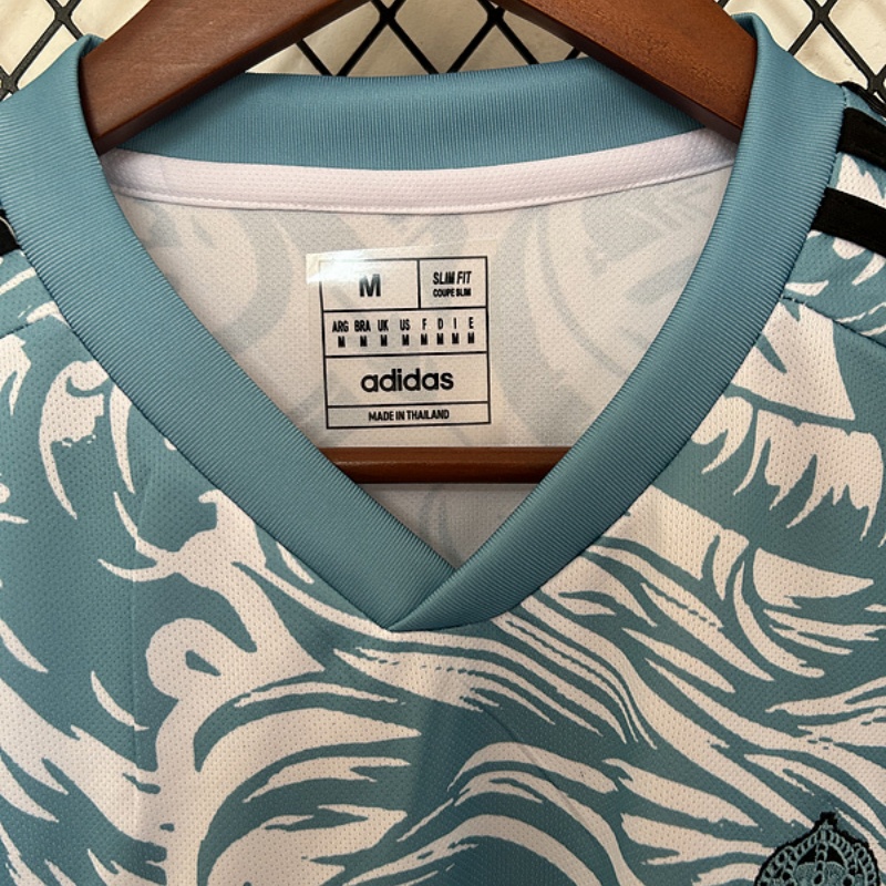 25-26 Real Madrid Blue And White Special Jersey