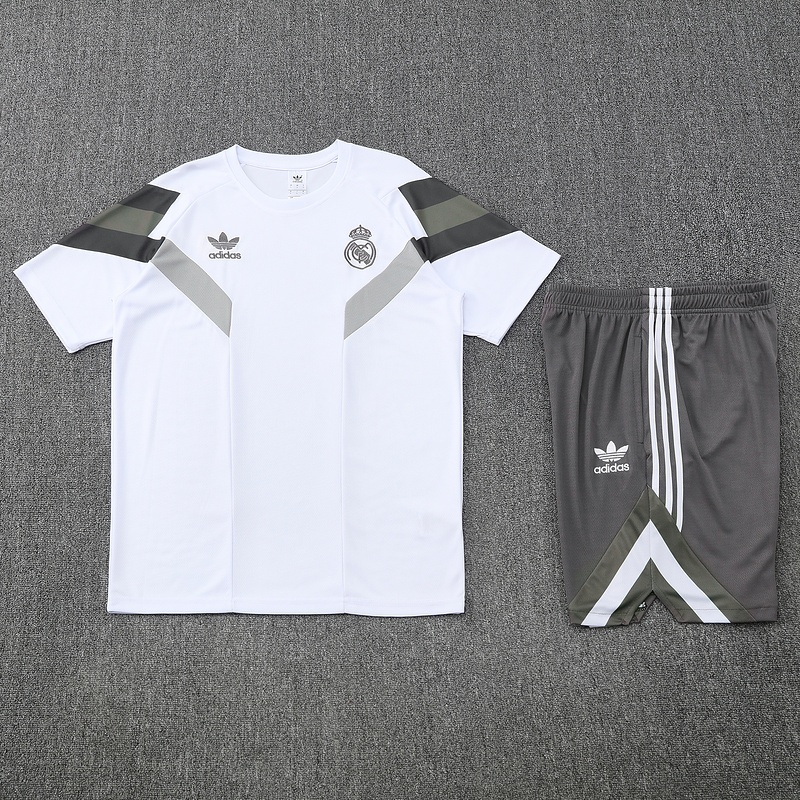 25-26 Real Madrid White training suit