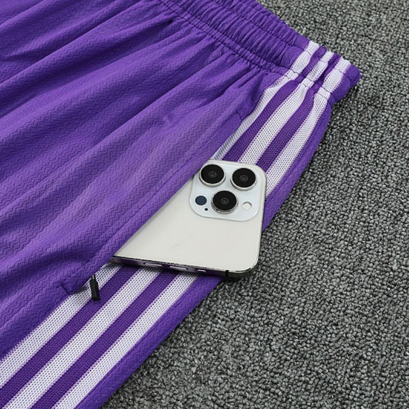 25-26 Real Madrid White and Purple training suit