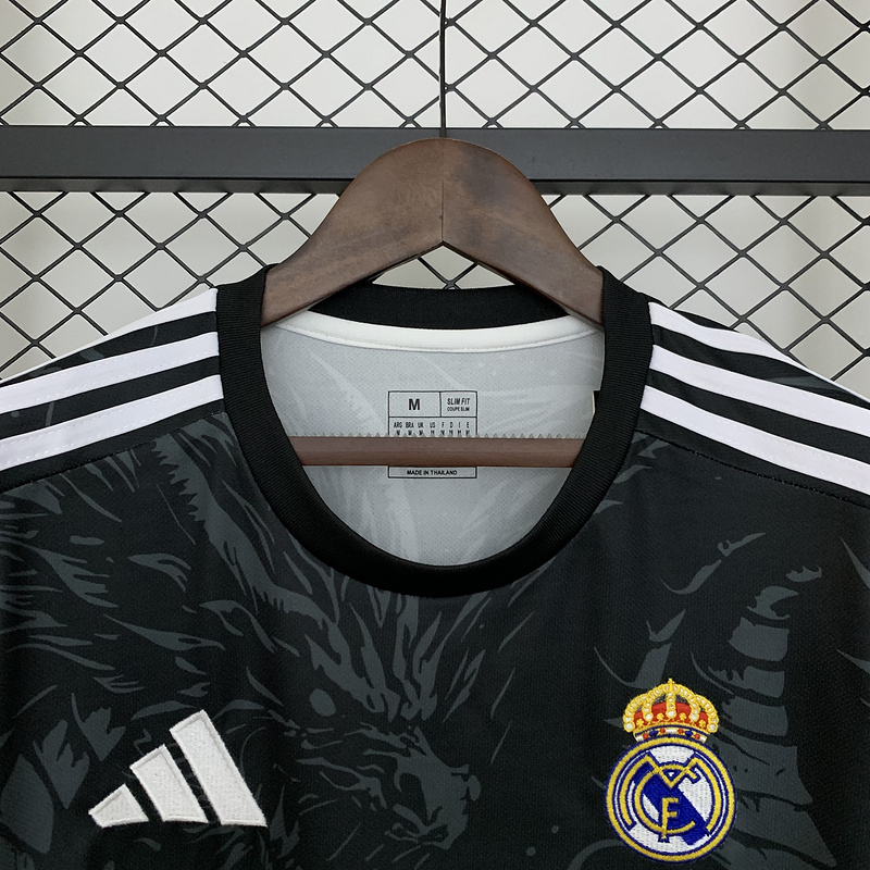 25-26 Real Madrid purple and black training jersey
