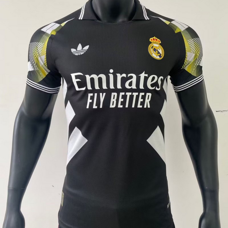 25-26 Real Madrid black player version jersey