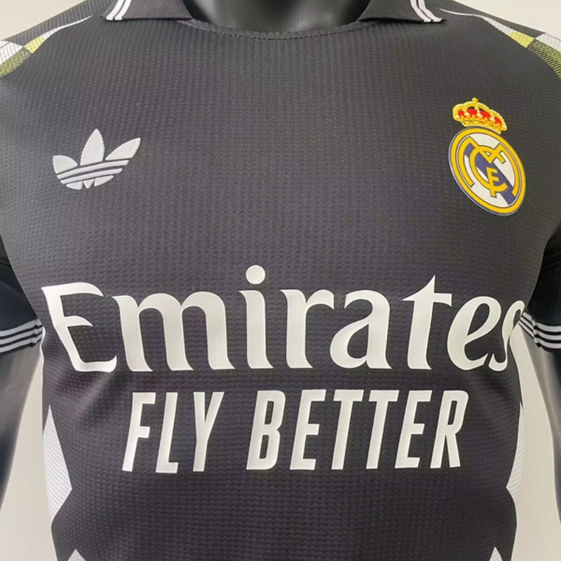 25-26 Real Madrid black player version jersey