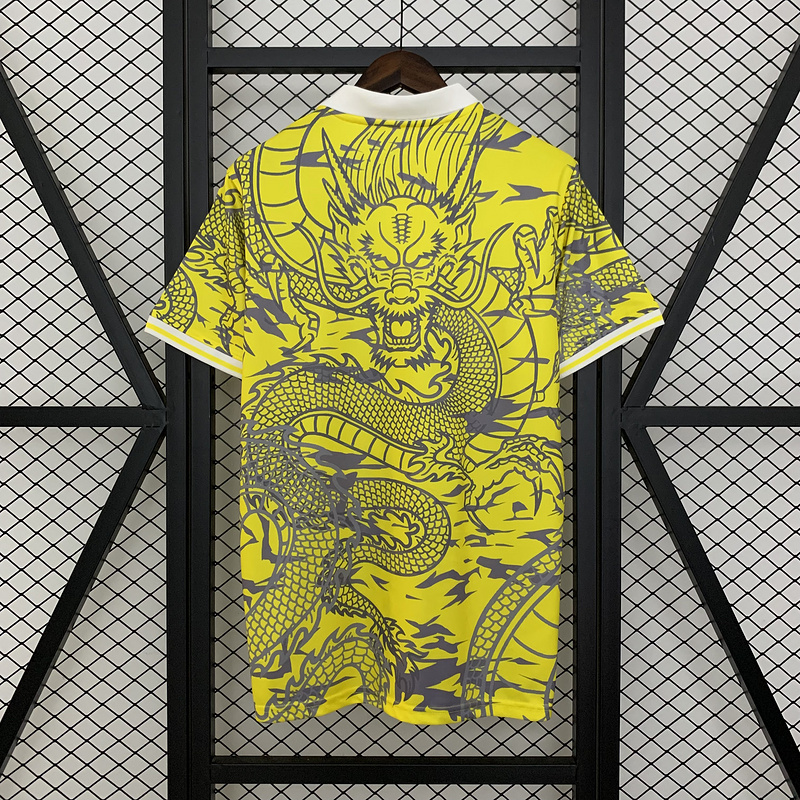 25-26 Real Madrid yellow dragon special jersey