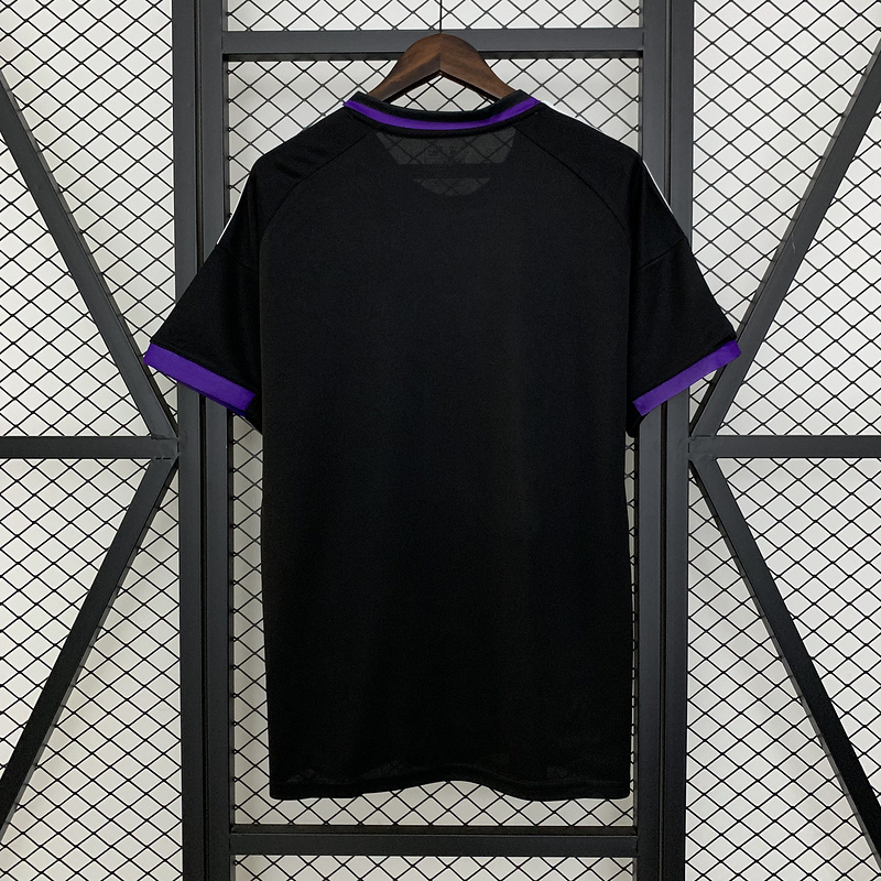 25-26 Real Madrid purple and black training jersey