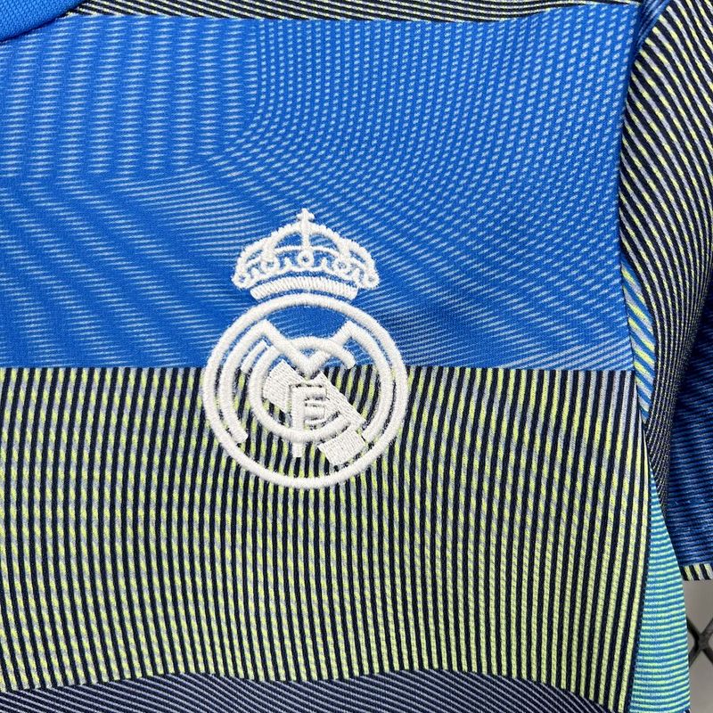 25-26 Real Madrid Pre-match training suit Kids Kit
