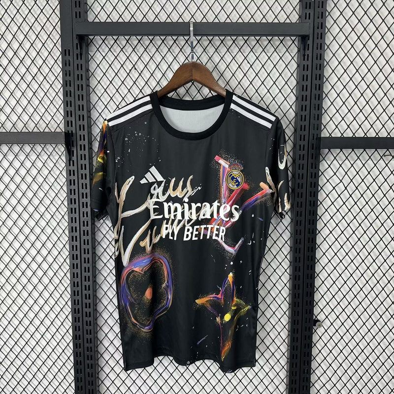 25-26 Real Madrid black special jersey