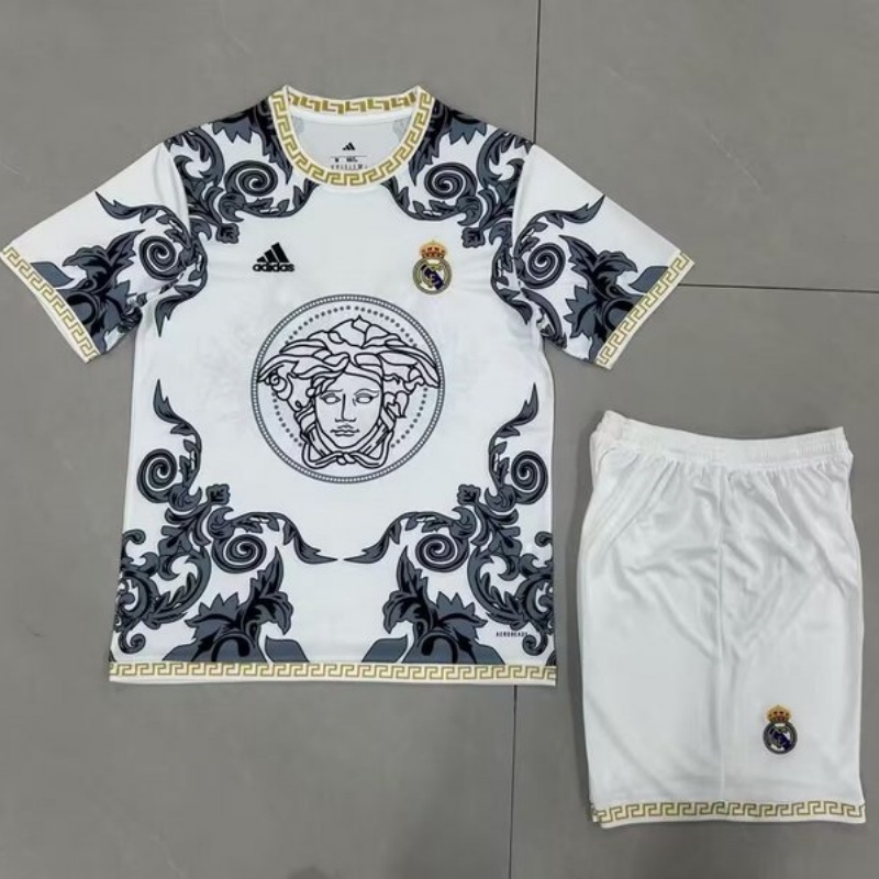 25-26 Real Madrid white training suit