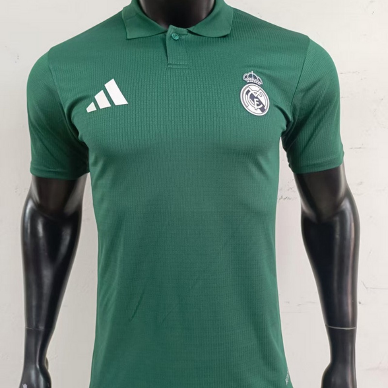 25-26 Real Madrid player version POLO green