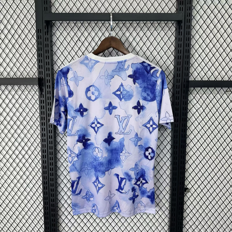 25-26 Real Madrid white and blue special jersey