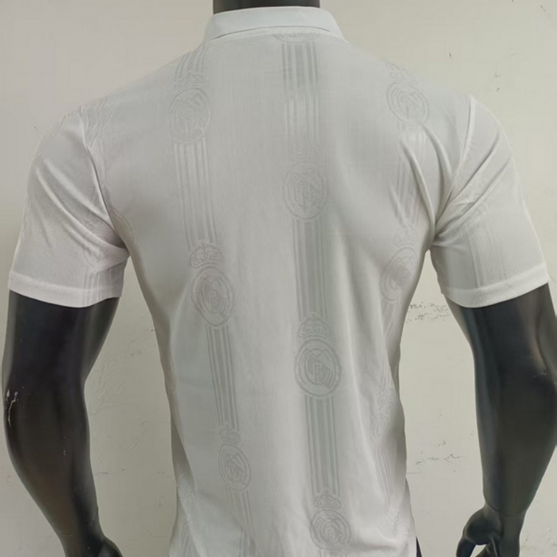 25-26 Real Madrid player version POLO white