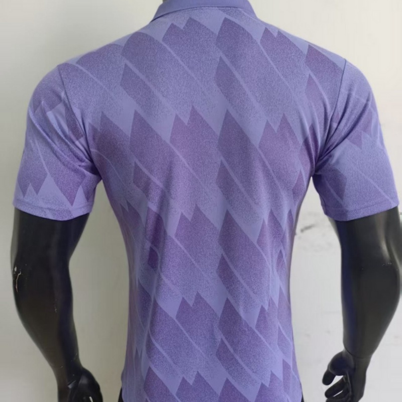 25-26 Real Madrid player version polo purple