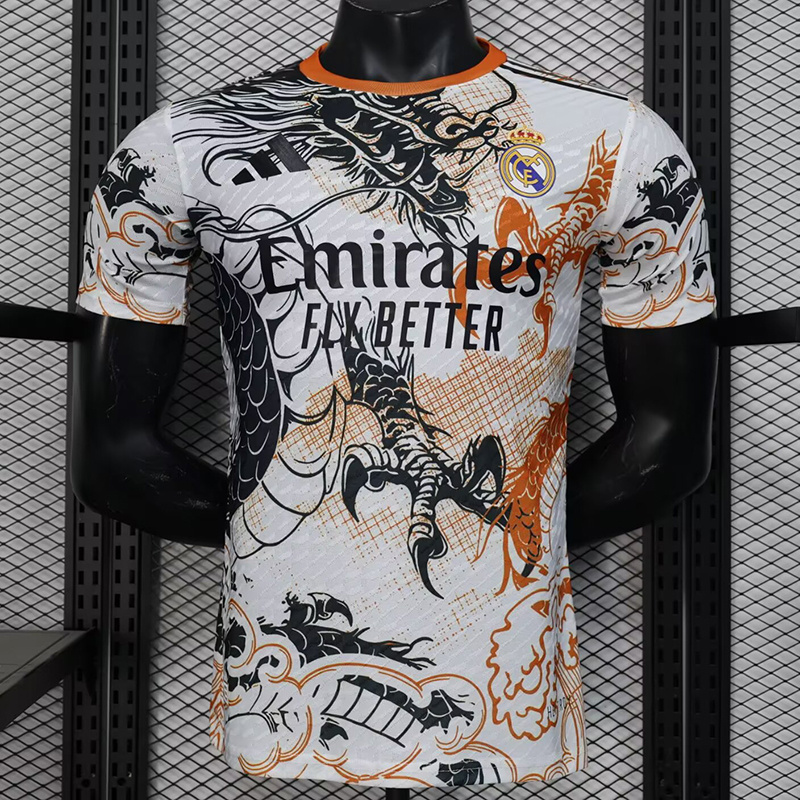 25-26 Real Madrid White Black Dragon Claw Special Edition Player