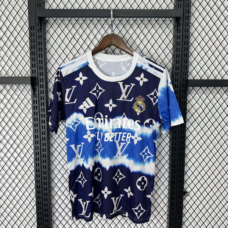 25-26 Real Madrid blue and black Special jersey