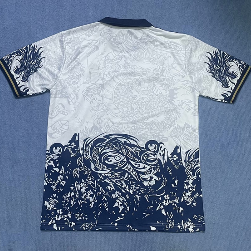 25-26 Real Madrid white dragon special jersey