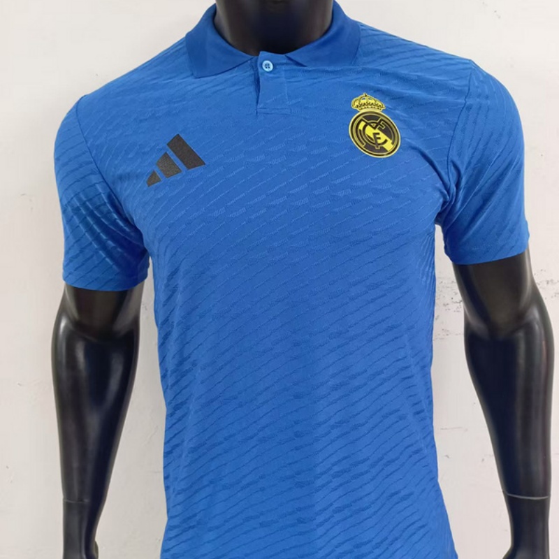 25-26 Real Madrid player version POLO blue