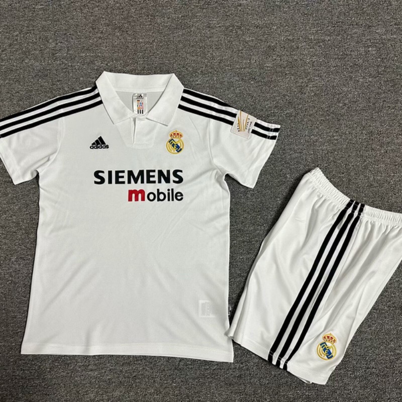 02-03 Real Madrid home retro kid kit